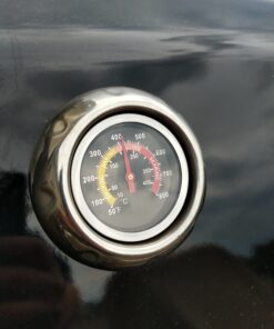 DOZYANT BBQ Charcoal Grill Smoker Temperature Gauge Pit Barbecue Thermometer Fahrenheit and Heat Indicator for Meat Cooking Port Lamb Beef, Stainless Steel Temp Gauge 2.38" 38 913qwbRnARL