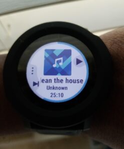 Garmin fenix 5X Plus, Ultimate Multisport GPS Smartwatch, Features Color Topo Maps and Pulse Ox, Heart Rate Monitoring, Music and Contactless Payment, Black with Black Band 38 913vM mwo1L