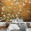 wall26 - Copper Almond Blossom by Vincent Van Gogh - Wall Mural, Removable Sticker, Home Decor - 66x96 inches 66"x96" Copper "Almond Blossom" By Vincent Van Gogh 19 913xjkjaTtL