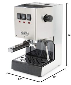 Gaggia RI9380/46 Classic Evo Pro, Small, Brushed Stainless Steel 27 913yZFj7cL