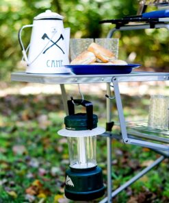 Camco Olympian Deluxe Portable Grill Table | Provides Plenty of Room for Grilling Gear | Ideal for Picnics, Camping, Boating, Tailgating, and Backyard BBQs | (57293) Silver Camping Grill Table 43 9148tQD3OTL