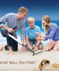 NATIONAL GEOGRAPHIC PRO Series Metal Detector - Ultimate Treasure Hunter with Pinpointer, Large Waterproof 10" Coil - Lightweight and Collapsible for Easy Travel (Amazon Exclusive) 28 914FgTK dfL