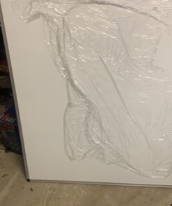 VIZ-PRO Magnetic Whiteboard/Dry Erase Board, 48 X 36 Inches, Silver Aluminium Frame 34 914Rdti7ZbL