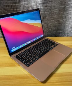 Apple 2020 MacBook Air Laptop M1 Chip, 13” Retina Display, 8GB RAM, 256GB SSD Storage, Backlit Keyboard, FaceTime HD Camera, Touch ID. Works with iPhone/iPad; Gold Without AppleCare+ 63 914Y0HsBaHL