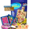 30 Medium Wood Dreidels - Classic Chanukah Spinning Draidel Game, Gift and Prize - Bulk Value Pack - by Izzy n Dizzy 30-Pack