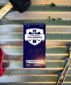 EMT/First Responders Vital Statistics Notebook – 8” x 4” Medical Notebook for Vital Signs and Additional Patient Information – 210 Pages (3 Pack) 3 Pack 18 914f8pYm5L