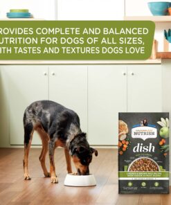 Rachael Ray Nutrish Dish Premium Natural Dry Dog Food, Chicken & Brown Rice Recipe with Veggies & Fruit, 3.75 Pounds 3.75 Pound (Pack of 1) 26 914i3aI3fL 1