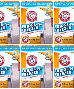 Arm & Hammer baking Soda, Fridge-N-Freezer Pack, Odor absorber, 14 oz, Pack Of 6 9 914iR3bbodL