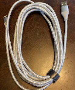 Anker iPhone Charger Cable 10 Foot, Powerline+ II Lightning Cable, (10 ft MFi Certified) Extra Long iPhone Charging Cord Compatible with iPhone SE 11 Pro Max Xs XR X 8 7 6S, iPad 8 and More (Silver) 10ft Silver 30 914kr9pYdBL