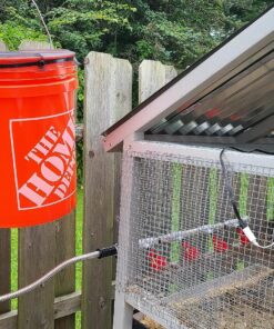 sansheng 24Pack Chicken Waterer Cups,Poultry Water Cups,Automatic Poultry Waterer for DIY Poultry Quail Duck Chicken Bird Drinker 24 35 914uVKXBoEL