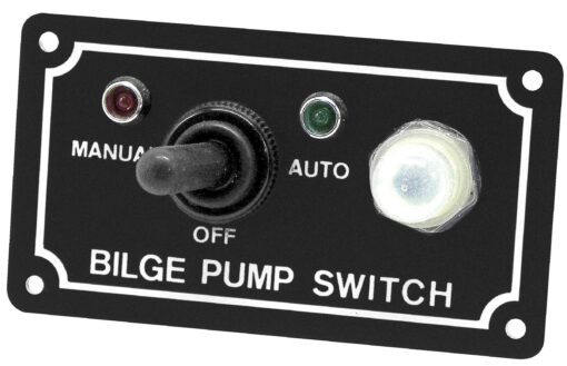 Shoreline Marine Bilge Pump Switch 3-Way Panel