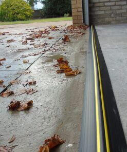 ¾” High Garage Door Threshold Seal Kit 10'3" Length | Flexible PVC | Complete Kit Includes 1 Adhesive | GaraDry 10'3" 15 914wpGT8PrL