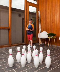 Champion Sports Rubber Bowling Ball: Lightweight Soft Ball for Training & Kids Games (BP25) 15 914xHDt0rJL