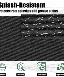 NOBONDO 12 Pack Bib Apron - Unisex Black Apron Bulk with 2 Roomy Pockets Machine Washable for Kitchen Crafting BBQ Drawing 24 914yxG2uuXL