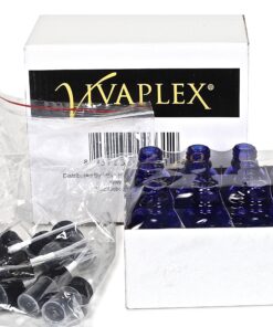 Vivaplex 2 oz Glass Bottles, with Black Fine Mist Sprayers, Cobalt Blue, 12-Count 27 91523EEMG5L