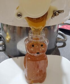 Little Giant Plastic Bear Bottle Honey Squeeze Bottle with Flip-top Lid (12 Ounce, 12 Pack) (Item No. HBEAR12) 26 915B3AWv0CL