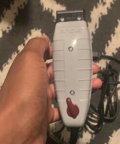 Andis 04603 Professional Outliner ll Square Blade Beard Trimmer - Blade Zero Gapper, Carbon Steel Blade - Grey, Pack of 1 Outliner II 18 915FBLexhiL