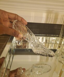 Godinger Crystal Slipper Glass Slipper - 6.75" 18 915FqAIEYhL
