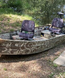 Leader Accessories A Pair of New Low Back Folding Boat Seats(2 seats) B--Camo 18 915HGSeQ5BL