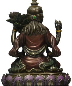 Alternative view of Buddhist Avalokiteshvara Kuan Yin Buddhism Statue
