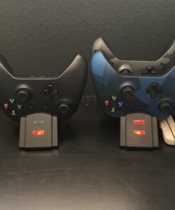 Controller Charger Station for Xbox one, Charging Station for Xbox one Controller Battery Pack, 2 x 1200 Rechargeable Battery Pack Compatible with Xbox Series X|S/Xbox One/Xbox One S/X/Elite 36 915LsFabLXL