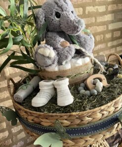 ebba™ Playful Lil Benny Phant™ Baby Stuffed Animal - Soft & Cuddly Toy - Imaginative Play - Gray 10 Inches Jungle 10-Inches 25 915MYgclv6L