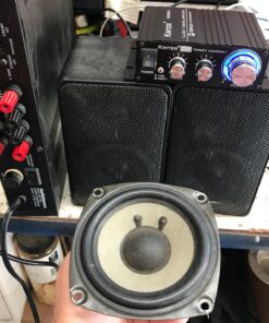 Kinter K2020A+ Limited Edition Original Tripath TA2020-020 Class-T Hi-Fi Audio Mini Amplifier with 12V 5A Power Supply Black 54 915QfKGRS8L