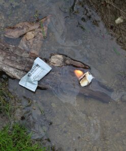 UST WetFire Tinder with Lightweight, Compact Design, Individual Packaging and 5 Year Shelf Life for Hiking, Backpacking, Camping and Outdoor Survival 12-Pack 11 915WkZ3FpKL