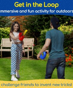 pindaloo Skill Game with 2 Balls- Gifts for Kids and Adults Indoor & Outdoor Games, Teens, Fun Stuff Party,Hand/Eye Coordination and Confidence,Develops Motor & Juggling Skills - Red 9 915akXA9AZL