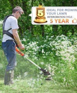 10 Pack String Trimmer Replacement Spool Compatible with Black+Decker, 240ft 0.065" AF-100 Autofeed Replacement Spools - Compatible with Black+Decker String Trimmers(8-Line Spool + 2 Cap+2 Spring) 26 915bmsjRNYL