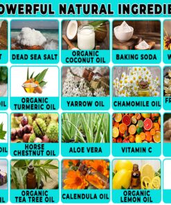 Sitz Bath for Hemorrhoids Soothing 20-in-1 Salts Soak Mix, Concentrated Pouch Makes 15 Toilet Seat Basin Sit Soaks. Made-in-USA 16 915c2V26rkL