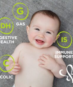 Mommy's Bliss Baby Probiotic Drops, Daily Gas, Constipation, and Colic Symptom Relief + Immune Support, Newborns & Up, 0.34 Fl Oz (30 Servings) 26 915cDiQb6L