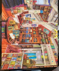 White Mountain Puzzles Readers Paradise - 1000 Piece Jigsaw Puzzle 35 915djDB FQL