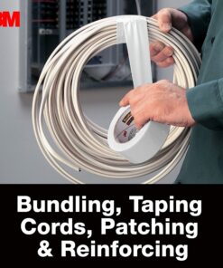 3M 3960-WH Duct Tape, 60 Yards, White 10 915fexjyxRL