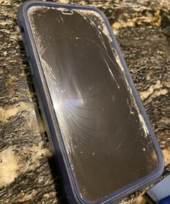 Miracase Glass Case for iPhone 12/ iPhone 12 Pro 6.1 inch (2020), Full-Body Clear Bumper Case with Built-in 9H Tempered Glass Screen Protector for iPhone 12/ iPhone 12 Pro,Dark Blue Dark Blue iPhone 12/12 Pro 6.1'' 29 915fj 5ytmL