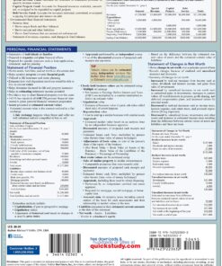 Financial Statements (Quick Study Business) Cards 8 915g2Bi3rAL