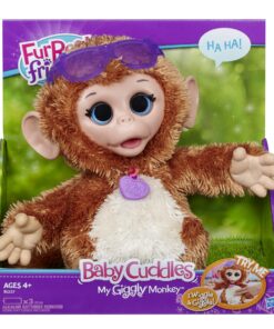 FurReal Friends Baby Cuddles My Giggly Monkey Pet Standard Packaging 6 915iuovyc L