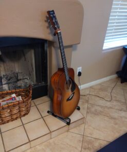 Donner Guitar Stand Acoustic,Folding Metal Electric Stands & Hangers,Bass Classical Travel Guitar Stand adjust for 30" 40" Mandolin, Bass, Banjo, Ukulele (Gray) - DS-1 Gray 71 915j37vZQ8L 3