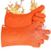 Jolly Green Products Ekogrips Premium Heat-Resistant BBQ Gloves for Cooking and Meat Handling, Kitchen Oven Gloves, Fireplace Accessory, Campfire Gloves, BBQ Mitt, Dishwashing Gloves (Orange, L/XL) Orange 20 915ujrBNHCL 1