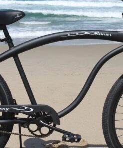Firmstrong Bruiser Man Single Speed Beach Cruiser Bicycle Matte Black 19 inch / Large 17 915uvtmKxL