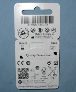 Power One Zinc p312 hearing aid battery,60 pcs pack 40 915vxnekRWL