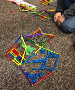 Goobi 300 Piece Magnetic Building Sticks Blocks Tiles Toy Magnet 3D Construction Set STEM Educational Toys for 3 4 5 6 7 8 Year Old Kids Boys Girls Adults with Storage Box and Instruction Guide 26 915wiThL2LL