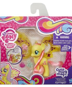 Alternative view of My Little Pony Cutie Mark Magic Friendship Charm Wings Fluttershy Figure