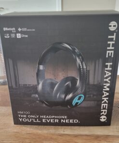 HAYMAKER The, Noise Cancelling Bluetooth Wireless Headphones, Premium HD Sound & Long Battery Life, Competitive Gaming Headset for Xbox X/S, Xbox, PS5, PS4, PC, Switch, Mobile | Black 59 9163rp3Mp7L