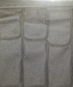 Alternative view of Uncle Mike's Law Enforcement 43-Inch Tactical Rifle Case with Five Magazine Pouches (Large, Black)