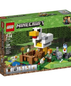 LEGO Minecraft The Chicken Coop 21140 Building Kit , 84 months to 168 months(198 Pieces) 17 916Ku5tAa8L