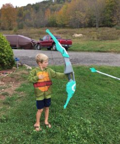 Dude Perfect Signature Bow Nerf Sports Biggest Nerf Bow with 2 Nerf Whistling Arrows For Kids, Teens, and Adults Standard Packaging 22 916KxvjrV9L