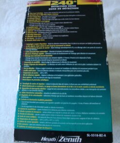 Heath/Zenith Heath Zenith HZ-5318-BZ Motion-Sensing Shielded Wide-Angle Twin Security Light, Bronze, Bulb Not Included 11 916PAWQah5L