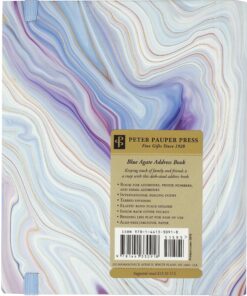 Alternative view of Blue Agate Large Address Book