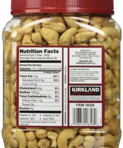 Alternative view of KIRKLAND SIGNATURE Unsalted Cashews, 2.5 Pound Dry Roasted 2.5 Pound (Pack of 2)